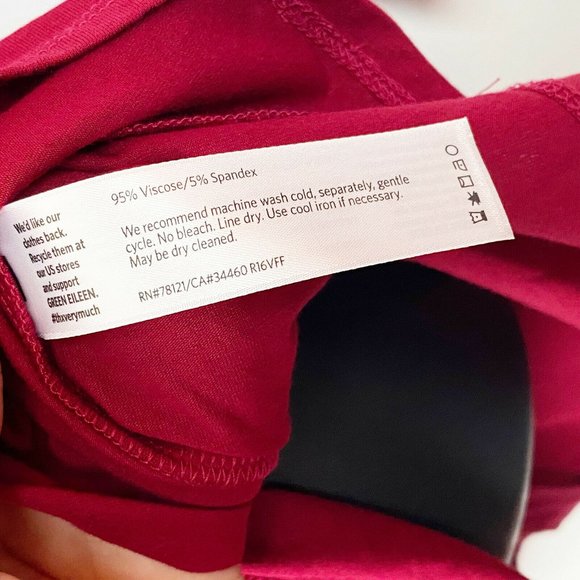 Eileen Fisher Mock Neck Lightweight Viscose Jersey - Picture 9 of 11